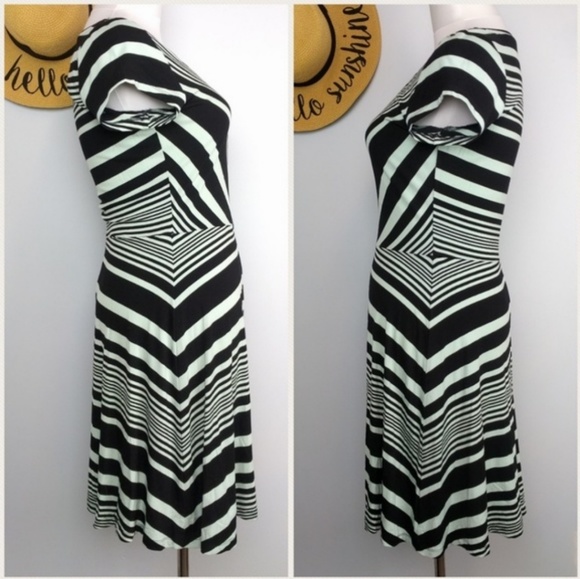 Stitch Fix Market & Spruce Striped Spencer Dress S - Picture 3 of 6